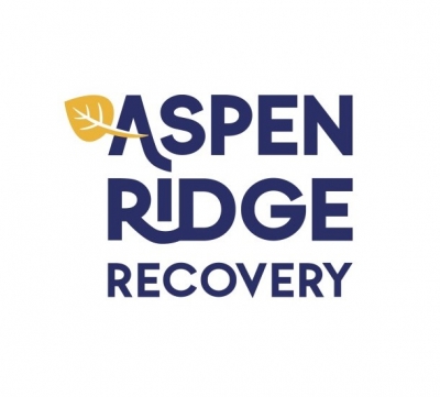 AspenRidge Recovery logo with aspen leaf
