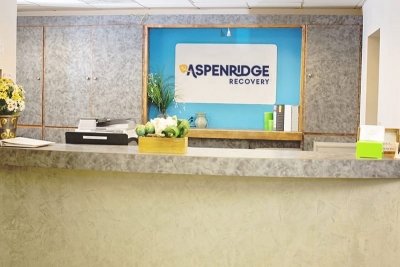 Reception desk at AspenRidge Recovery's Fort Collins location